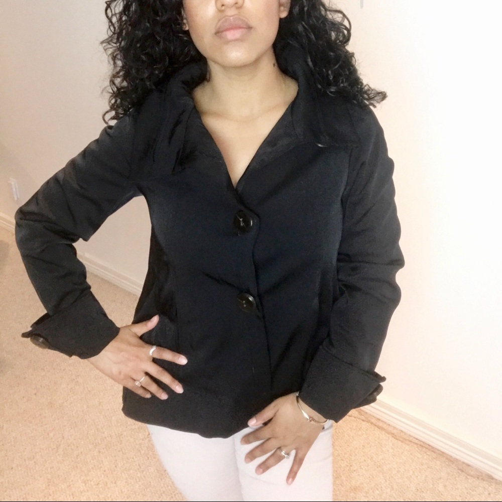 Black Spring Jacket | ZARA | Size Medium